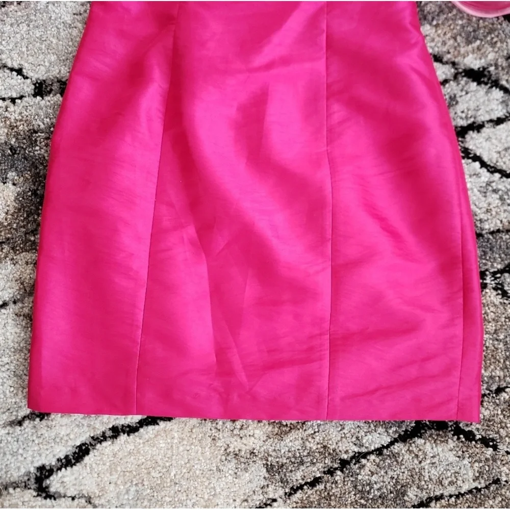 Betsey Johnson 80s Style Hot Pink Cocktail Dress - Picture 4 of 7